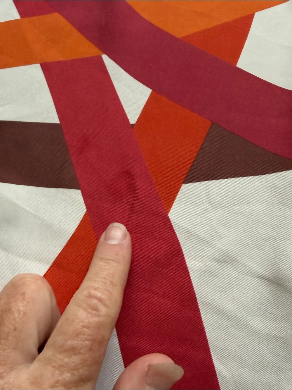 Vintage silk Olympics world games scarf